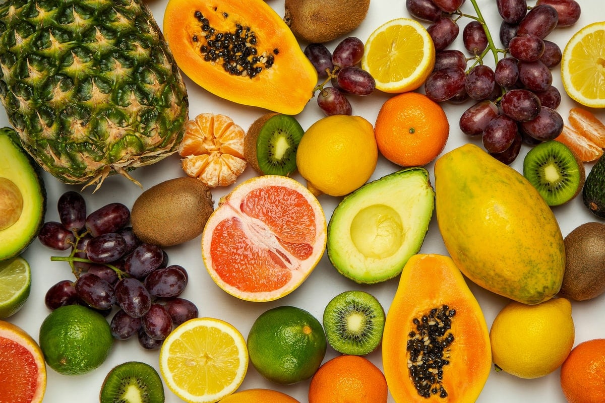 Detox diet fruits and vegetables