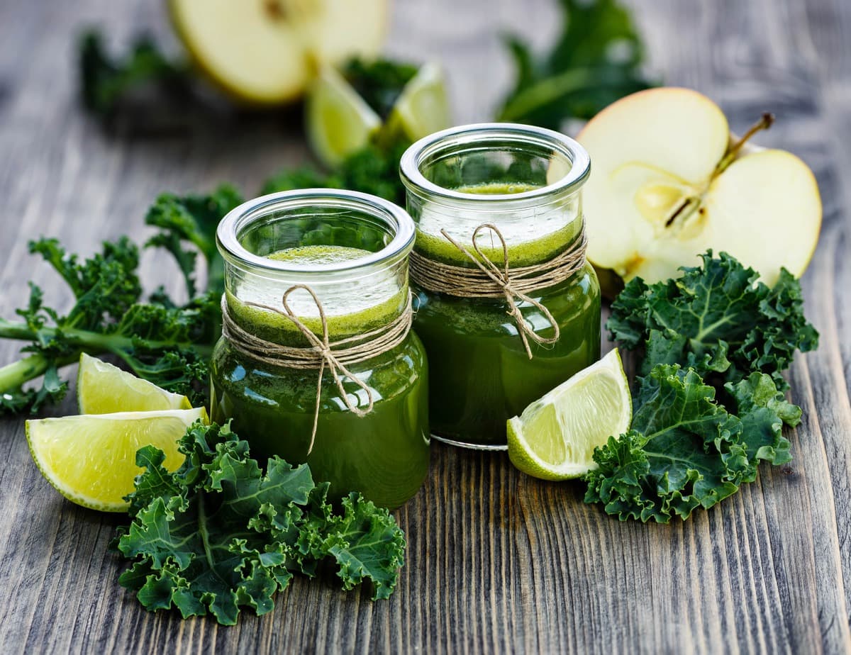 Kale juice