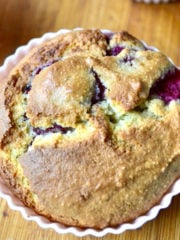 Keto Gluten-Free Raspberry Muffins