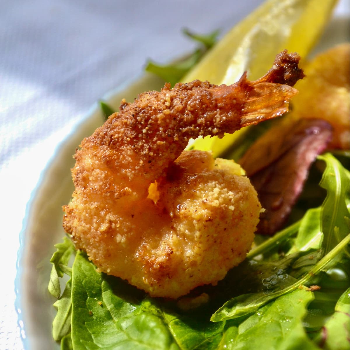 Crispy keto shrimp