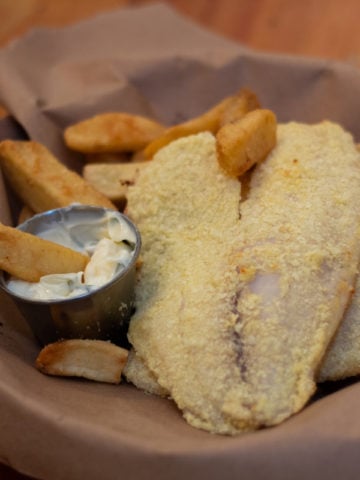 Air Fryer Tilapia Recipe (AKA Healthy, Easy Fish & Chips)