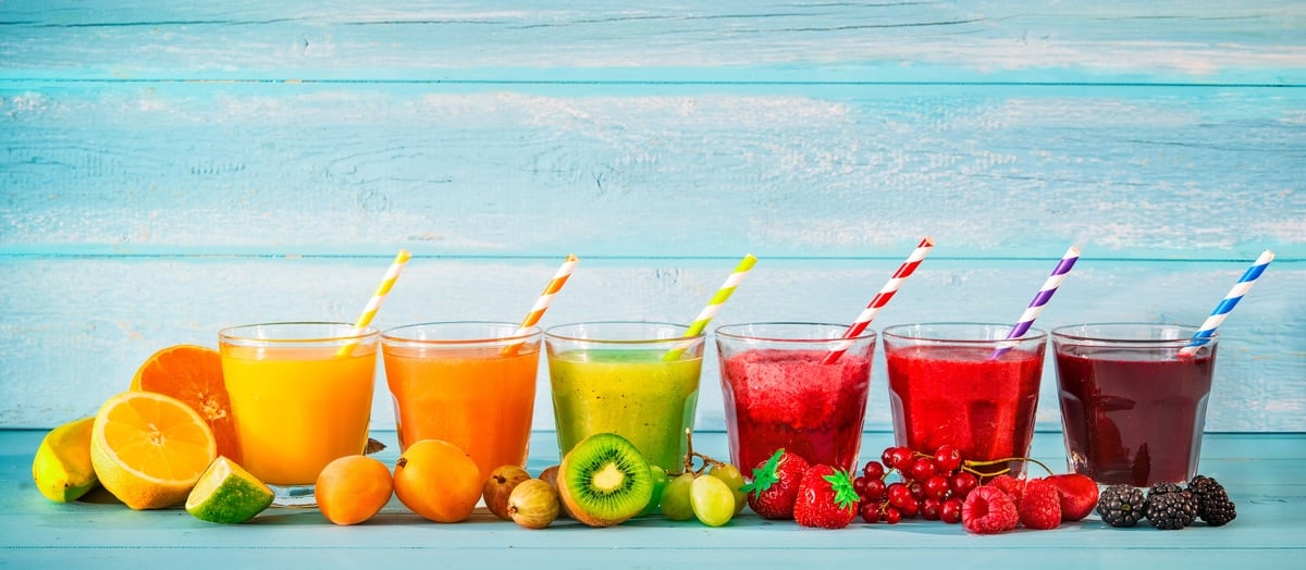 Types of fruit juice