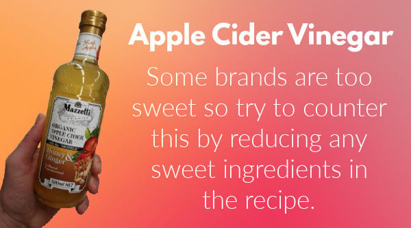 Apple cider vinegar