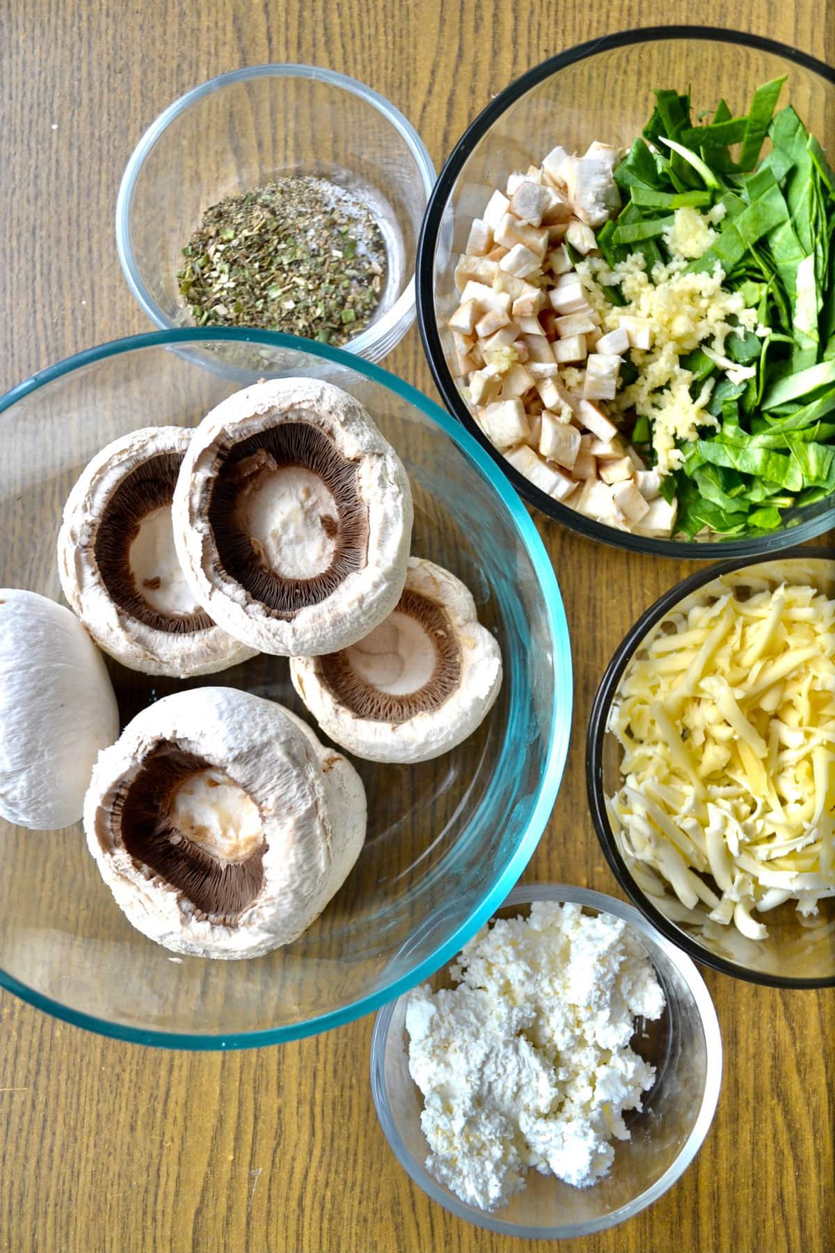 Keto Air Fryer Stuffed Mushrooms Tastylicious