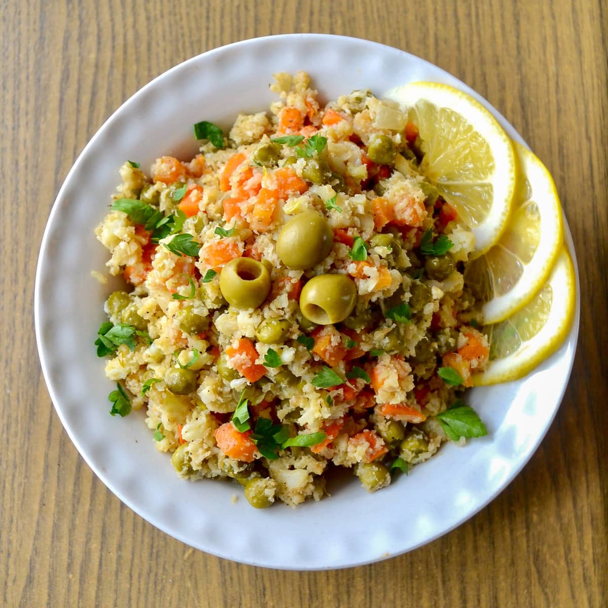 Keto Fried Cauliflower Rice - Tastylicious