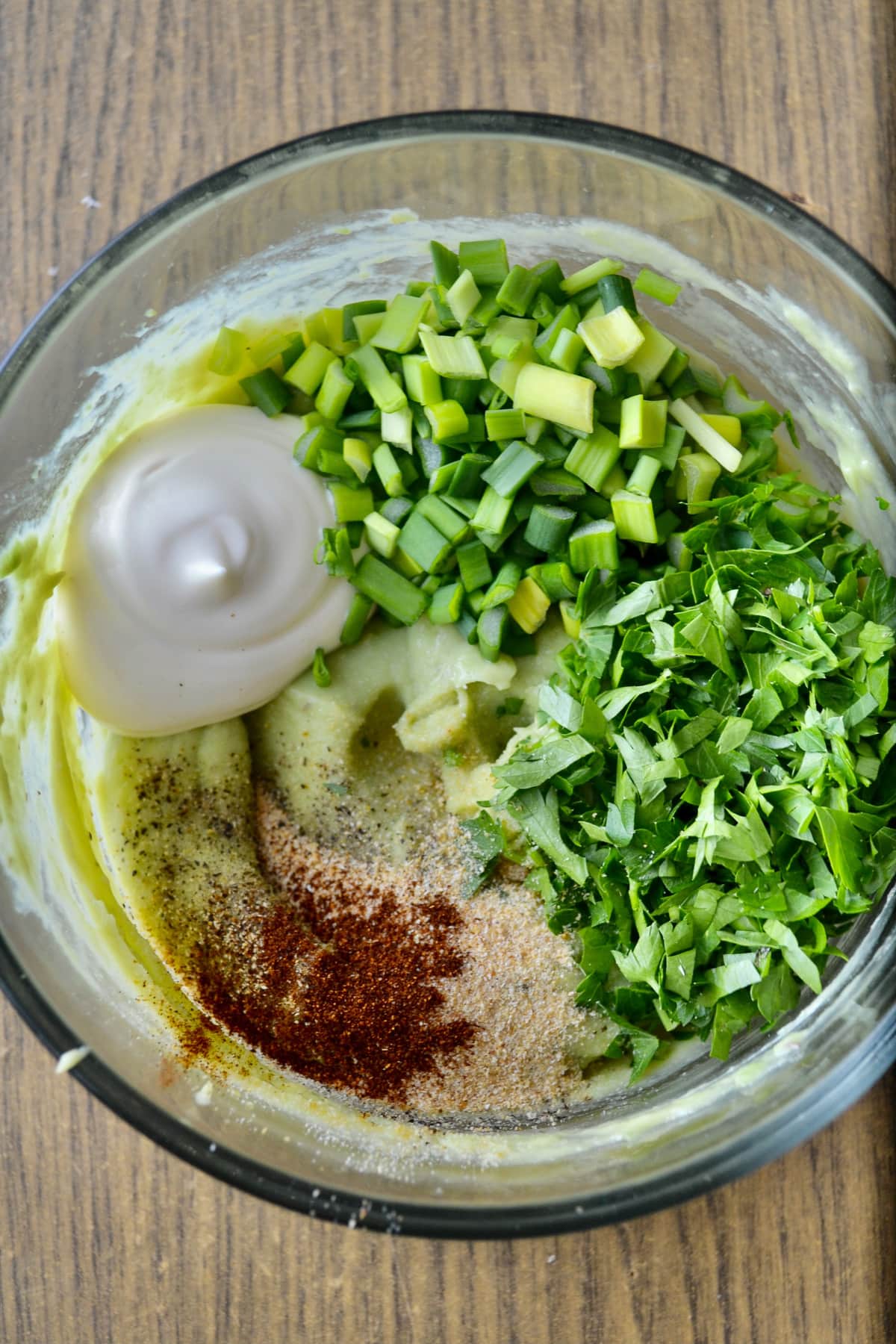 Keto Homemade Guacamole Dip ingredients