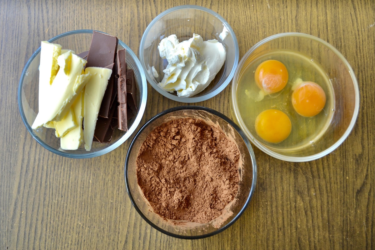 Keto Sugar-Free Brownies ingredients