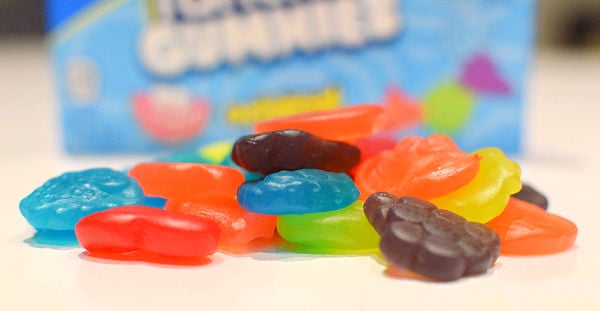 A pile of JR Gummies