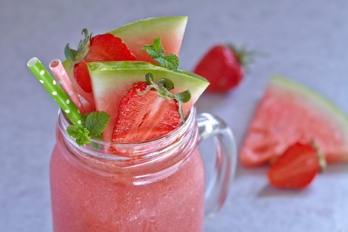 Strawberry Watermelon Smoothie