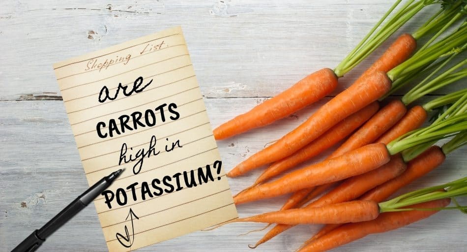 Are Carrots High in Potassium?