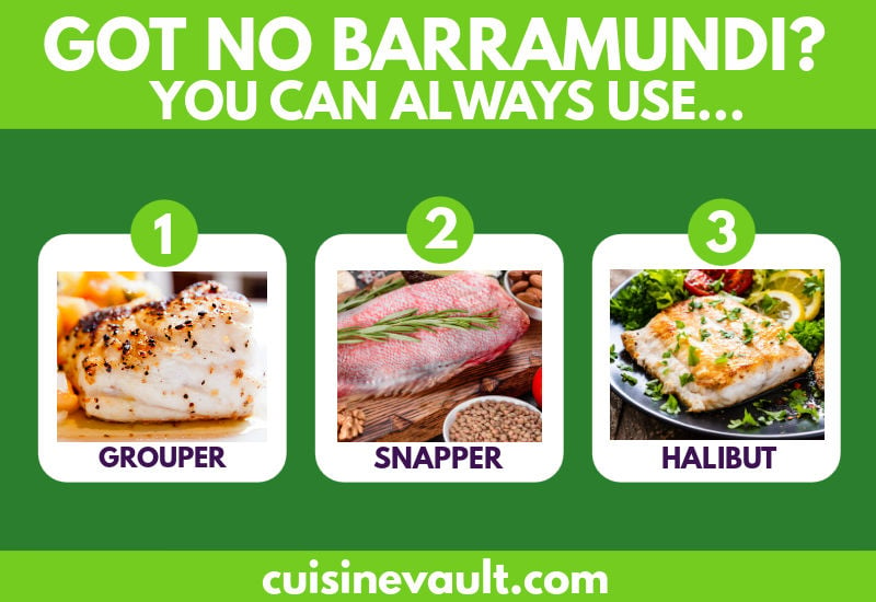 Barramundi Substitutes Infographic