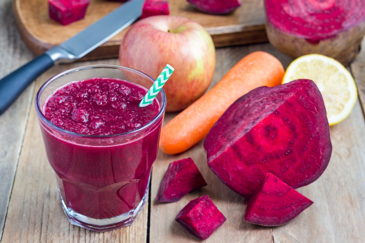 Carrot Beet Apple Smoothie