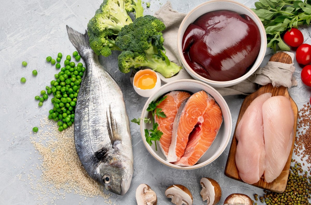 Meats and Fish: Heme and Non-Heme Iron