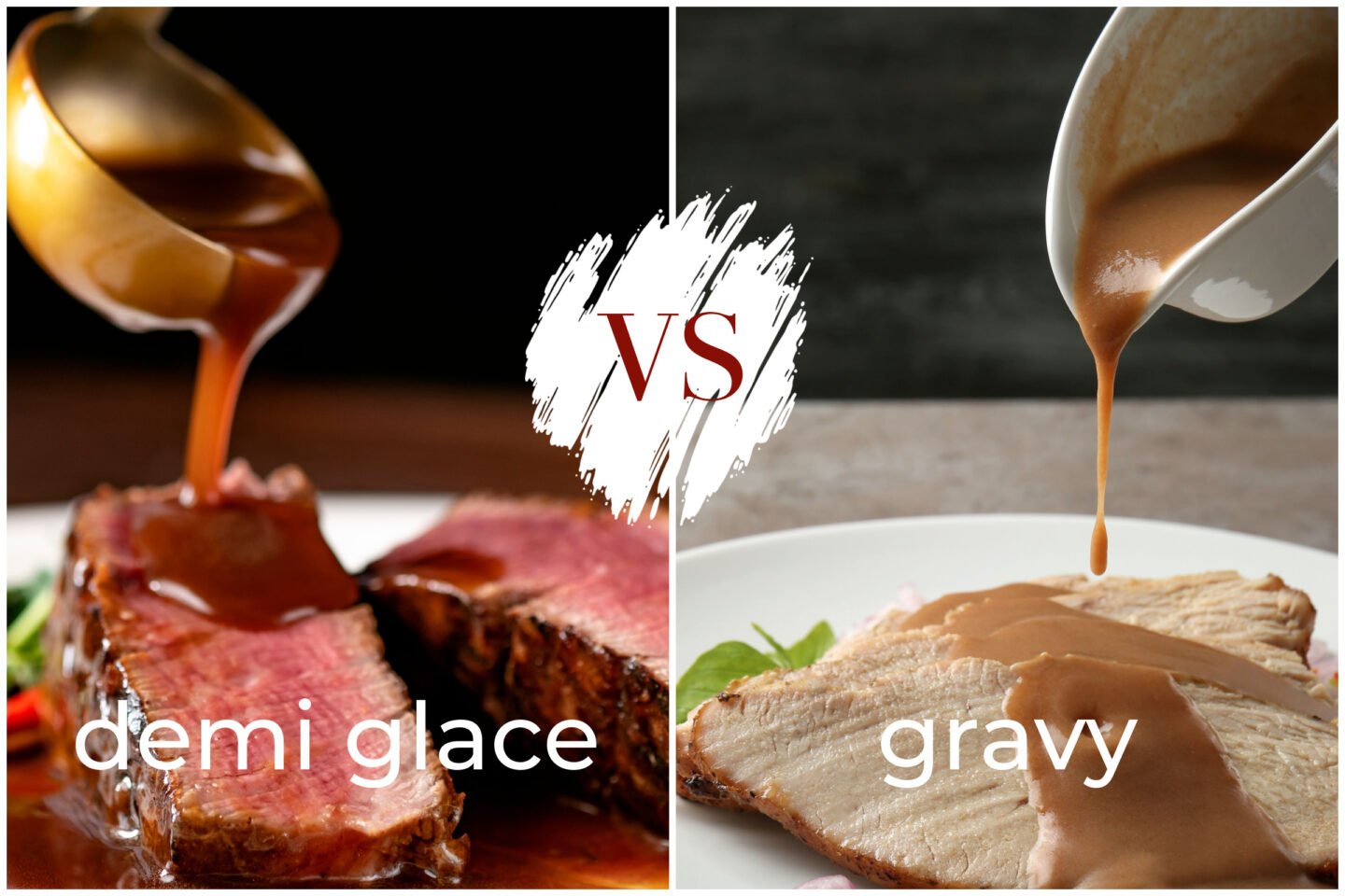 demi glace vs gravy