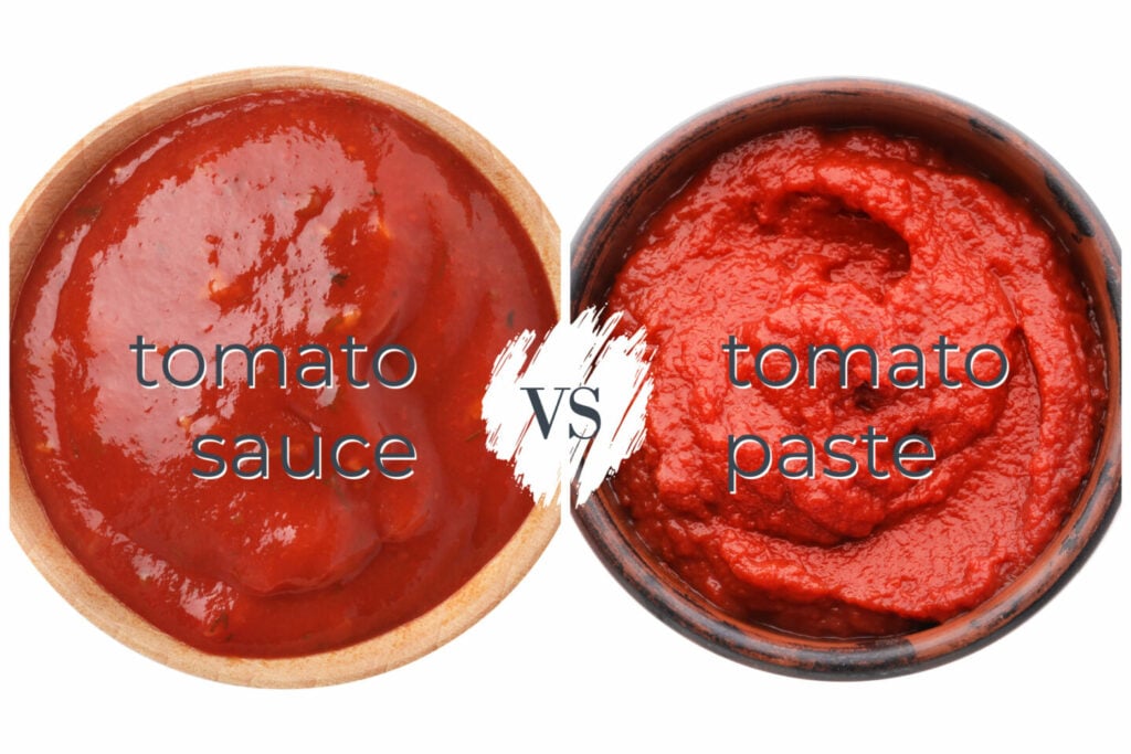 Tomato Sauce Vs. Tomato Paste A Comparison