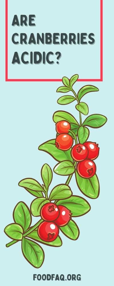 Are Cranberries Acidic? Pin it!