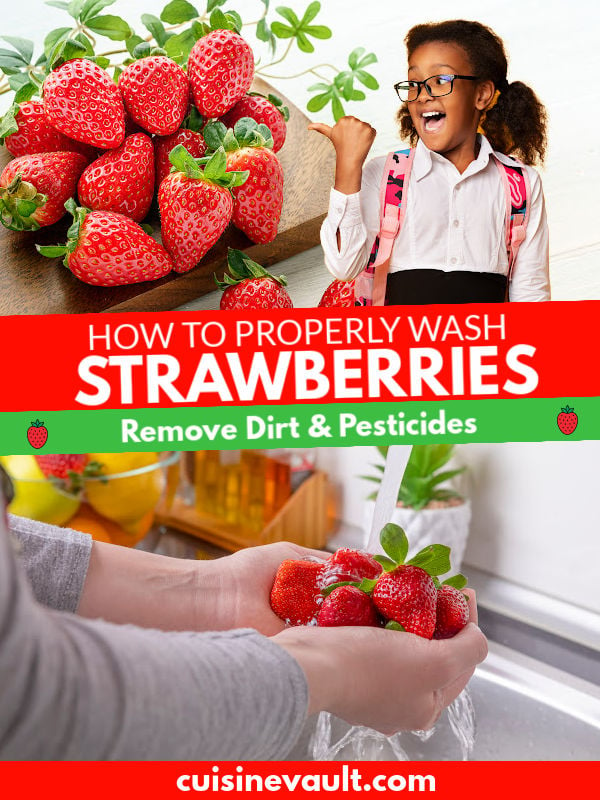 A bowl of strawberries and washing strawberries