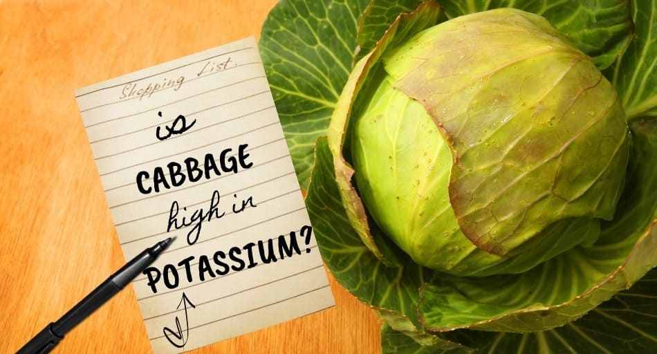 Is Cabbage High In Potassium?
