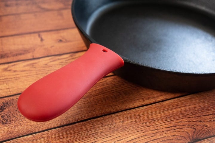 silicone cast iron pan handle cover