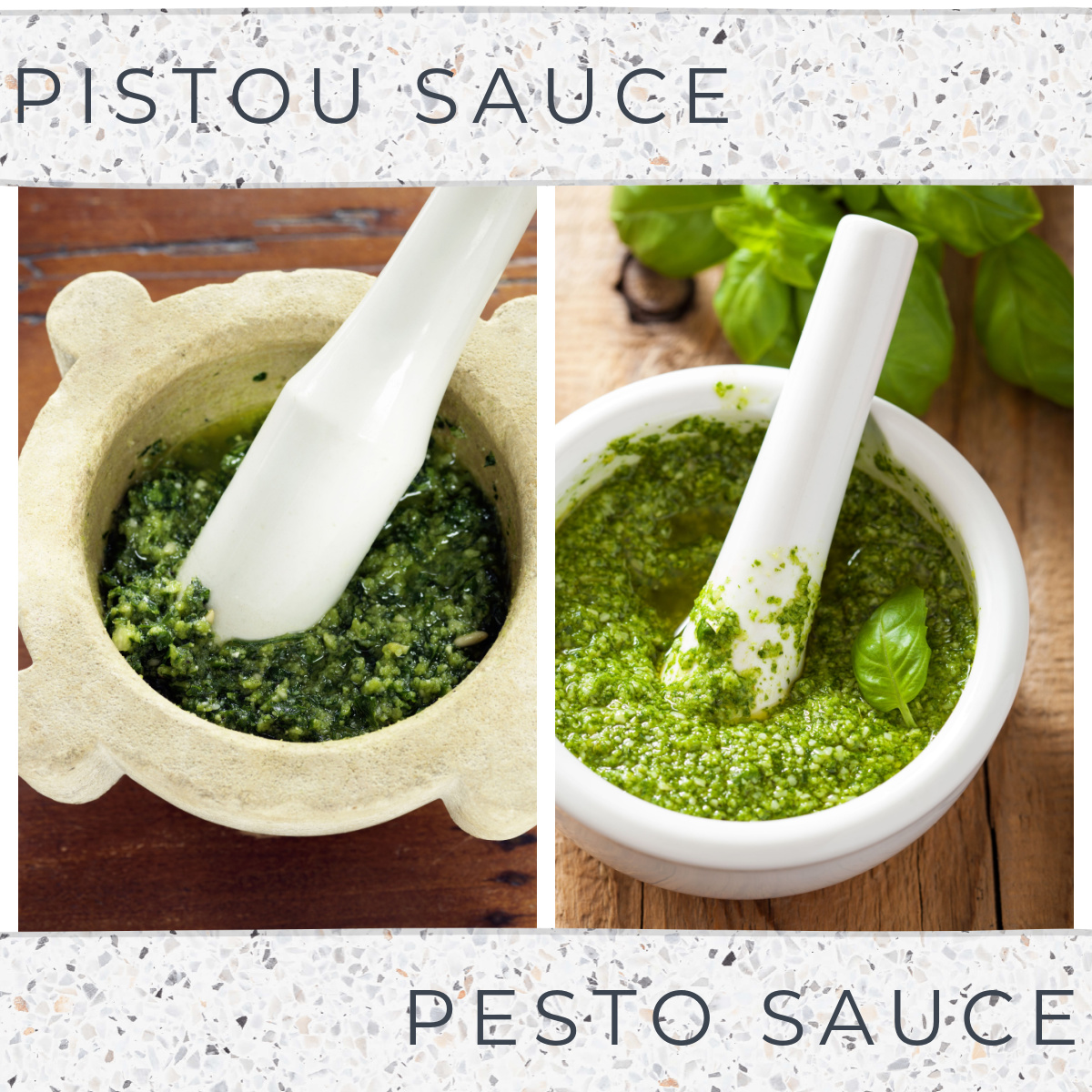 pistou versus pesto