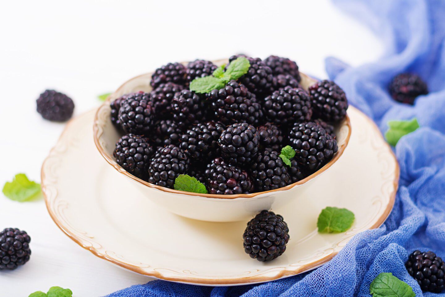 sweet blackberries