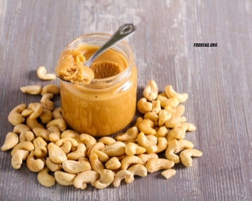 Cashew Butter Spread In A Jar