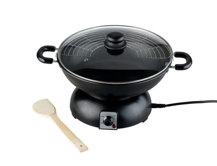 best non stick electric wok