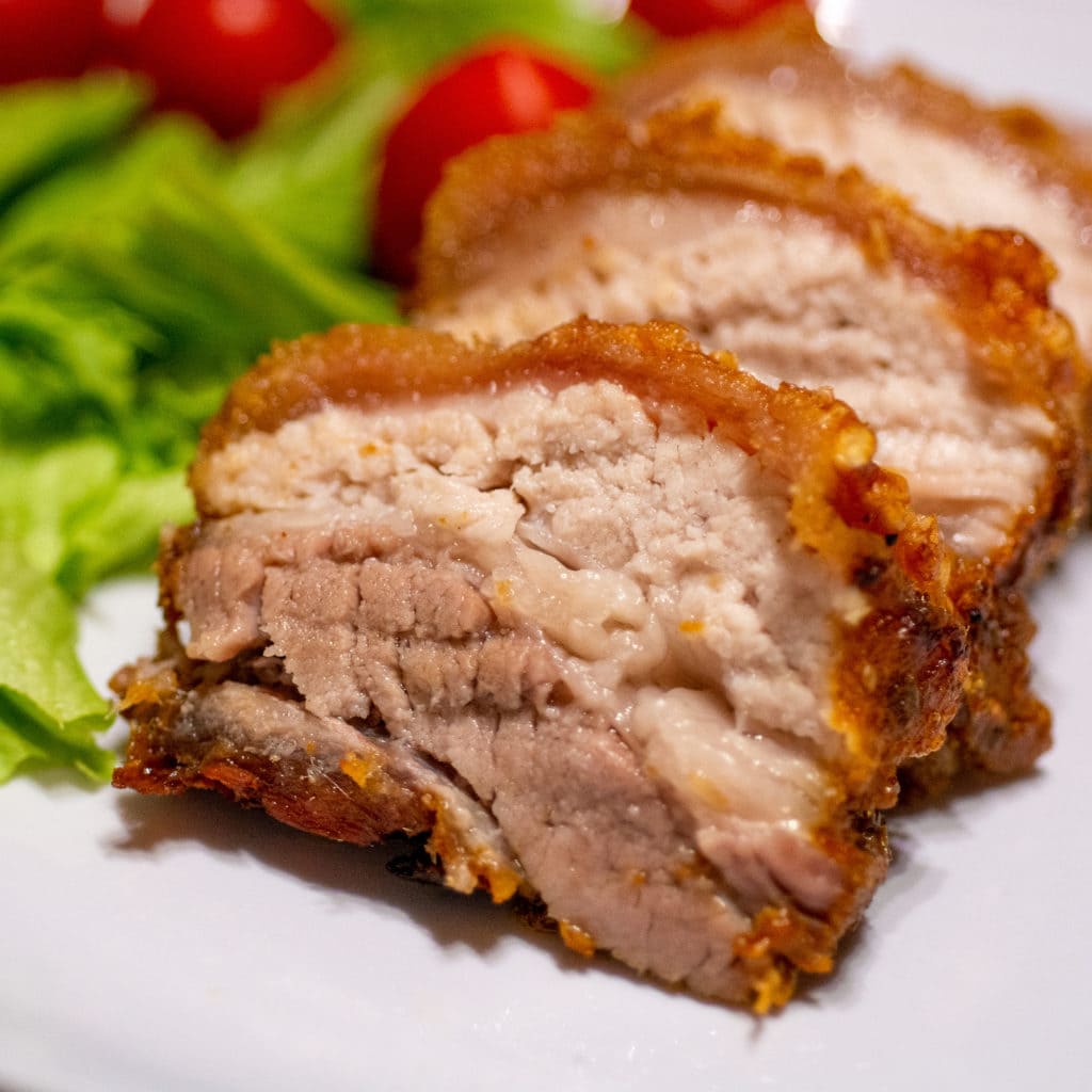 crispy keto pork belly