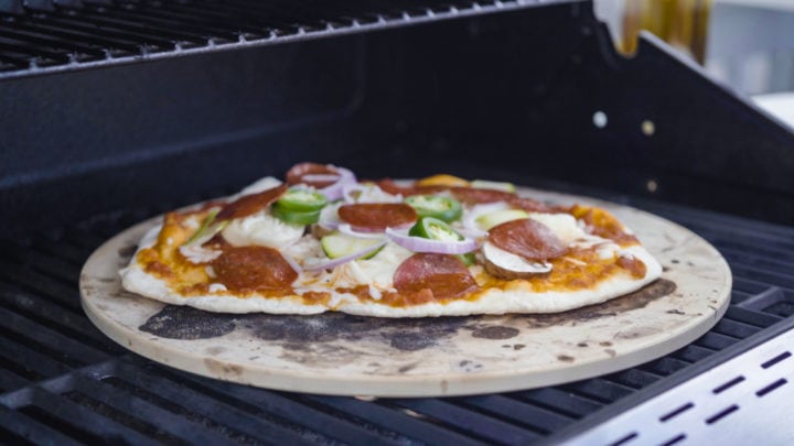 Pizza Stone On Grill 720x405