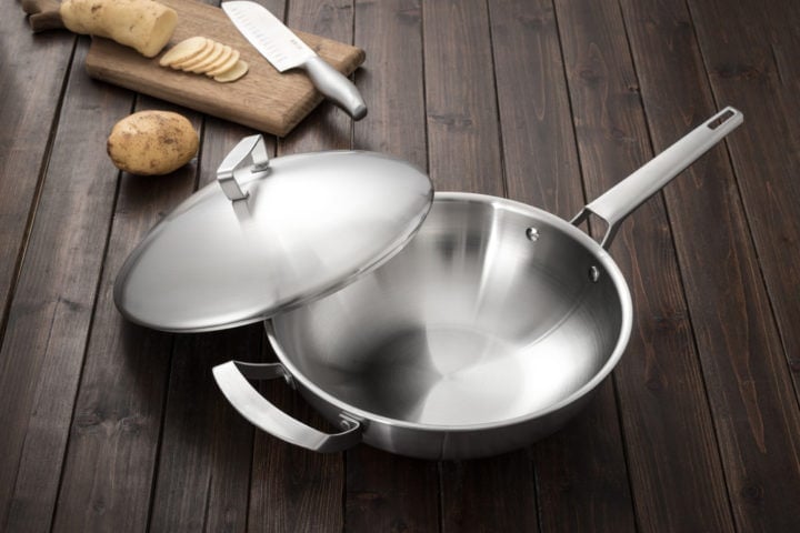 Stainless Steel Wok 720x480