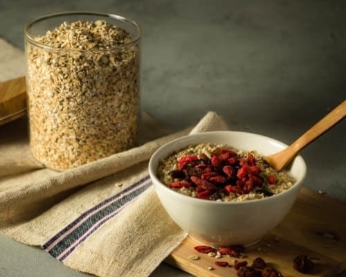 Oatmeal With Dried Fruits