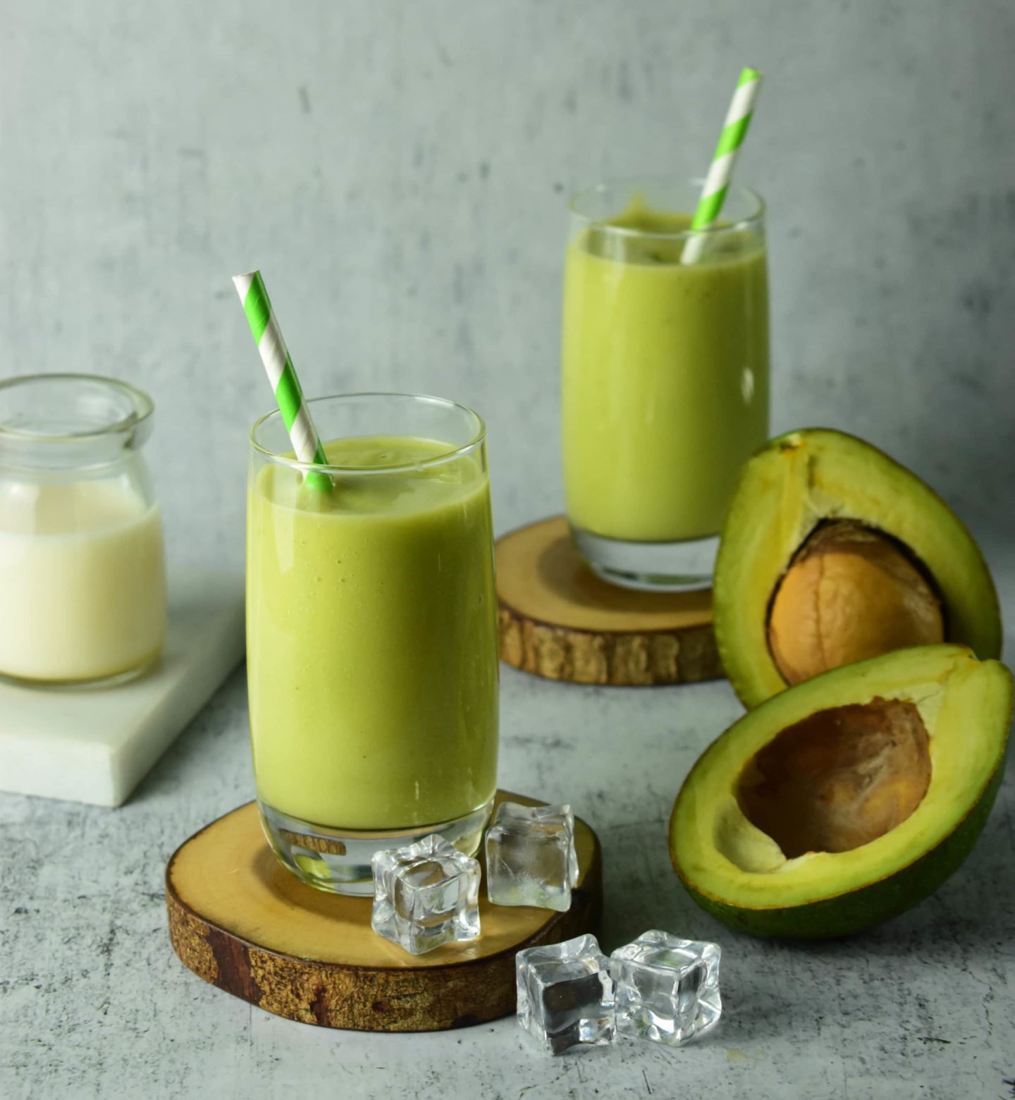 Avocado Milk With Ice