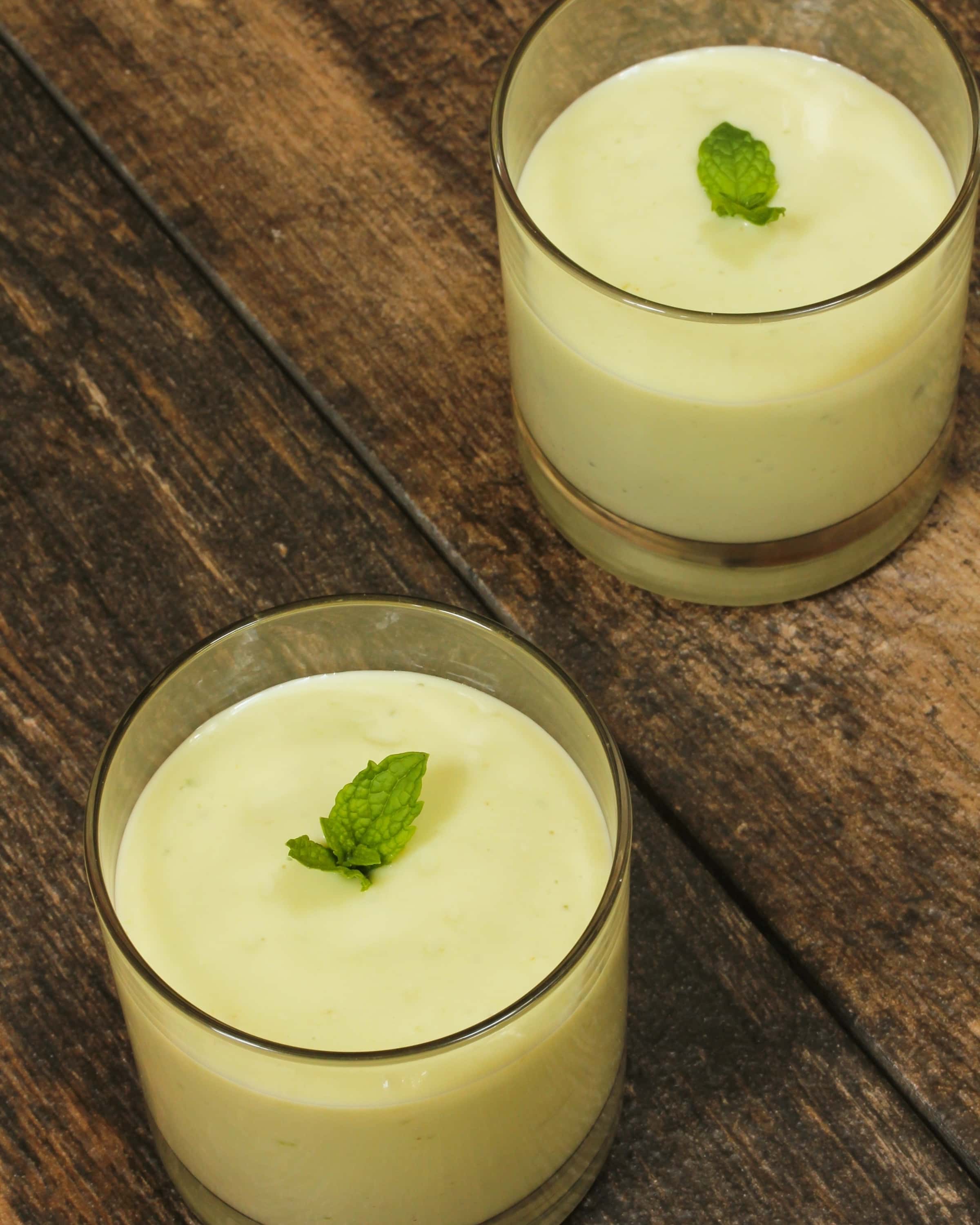 Avocado Milk With Mint