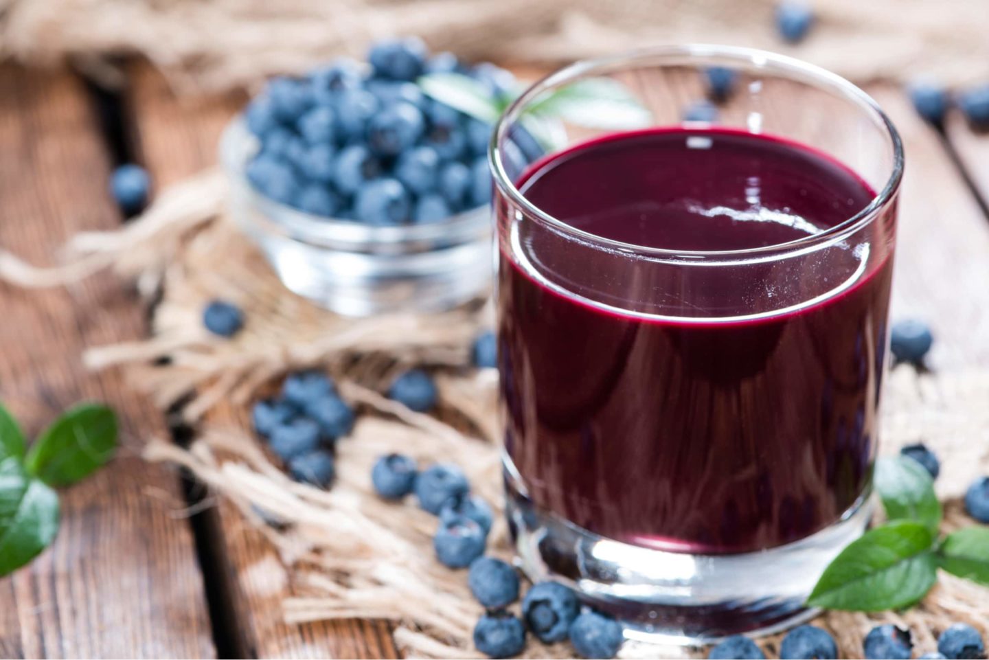 blueberry juice for stress management