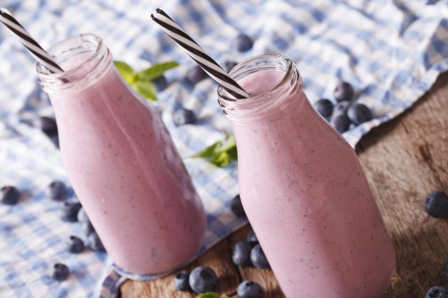 Blueberry Milkshake