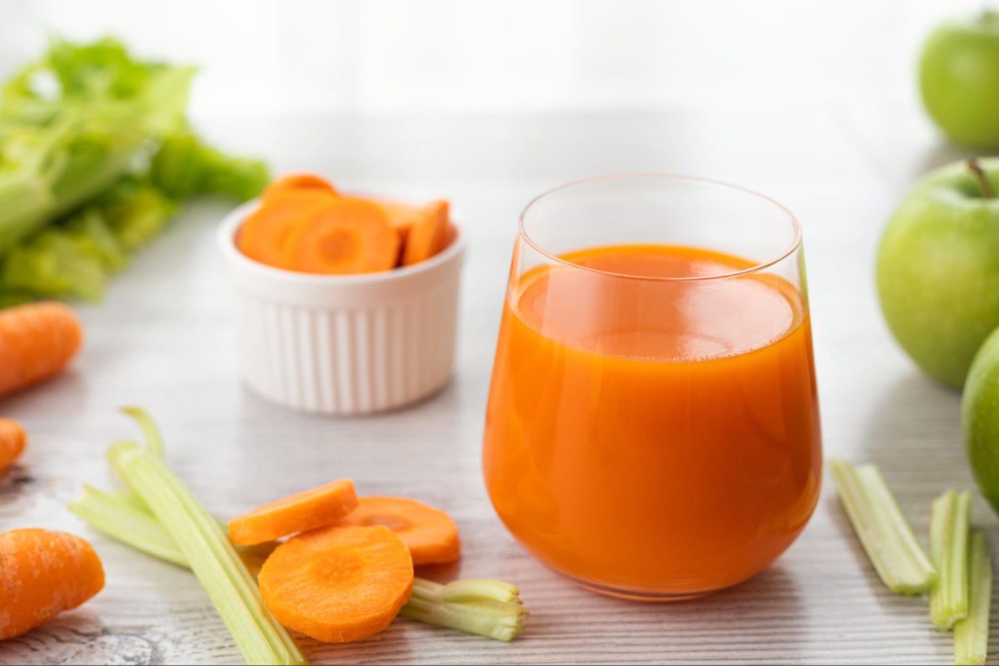 Celery Apple Carrot Juice