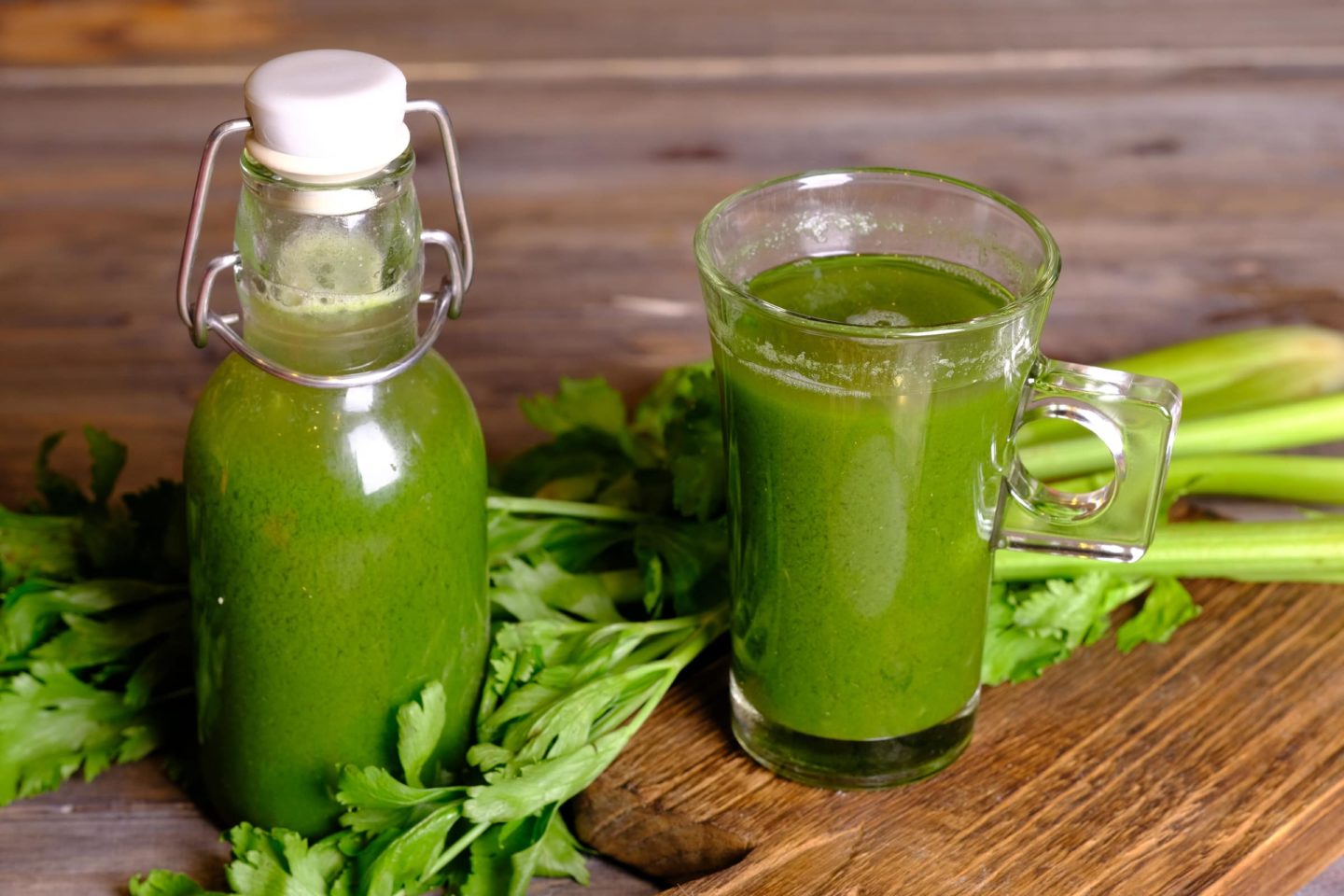 Celery Juice Bottle Glass