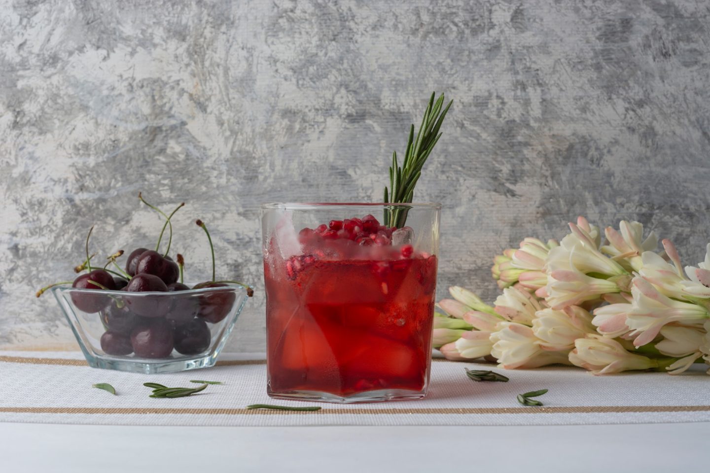 Cherry Juice With Pomegranate