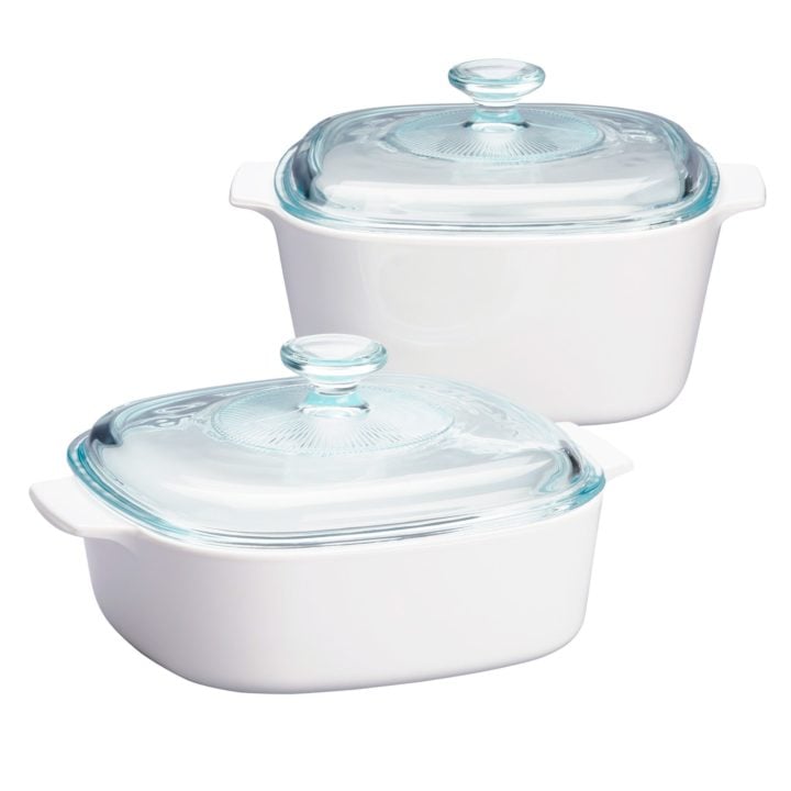 Corningware Just White 4 Piece Set