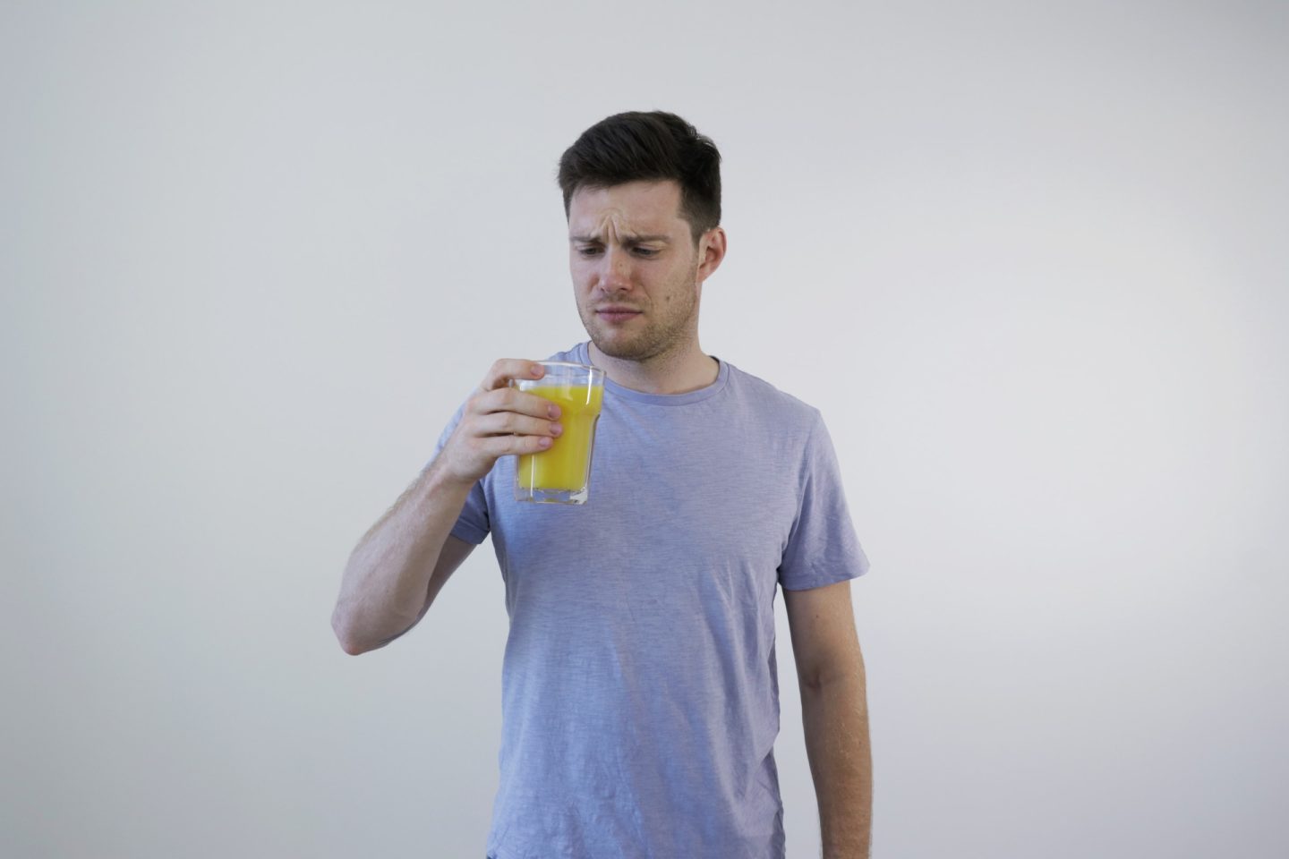 Drinking Expired Orange Juice