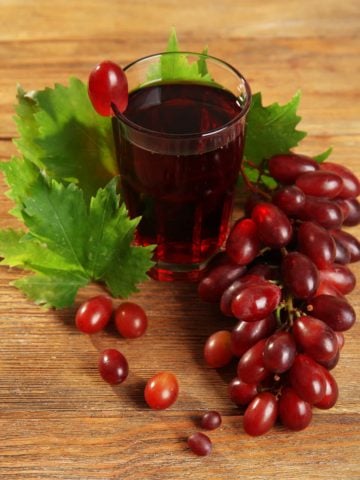 grape juice for a healthy digestive system
