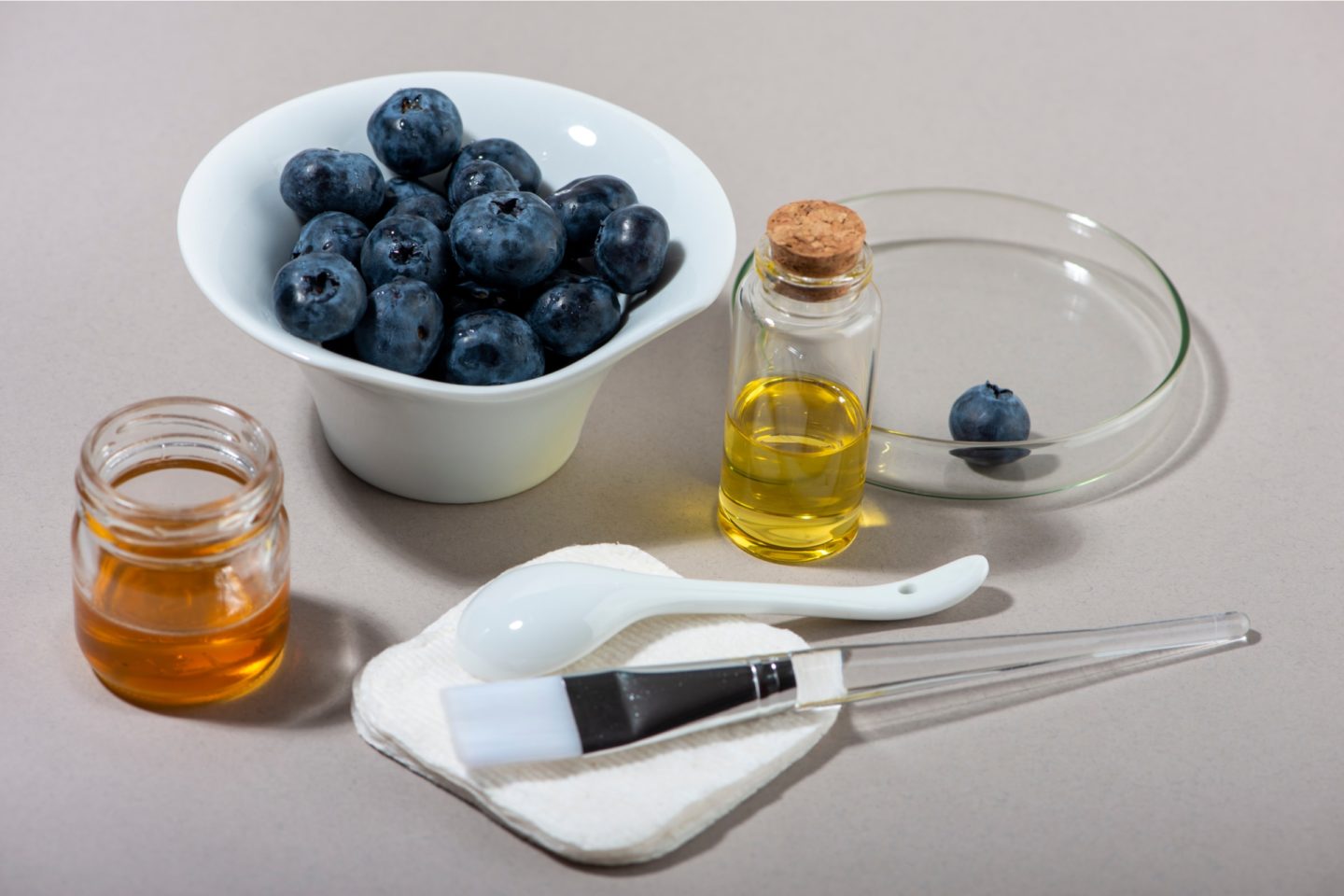 Homemade Blueberry Facial Mask