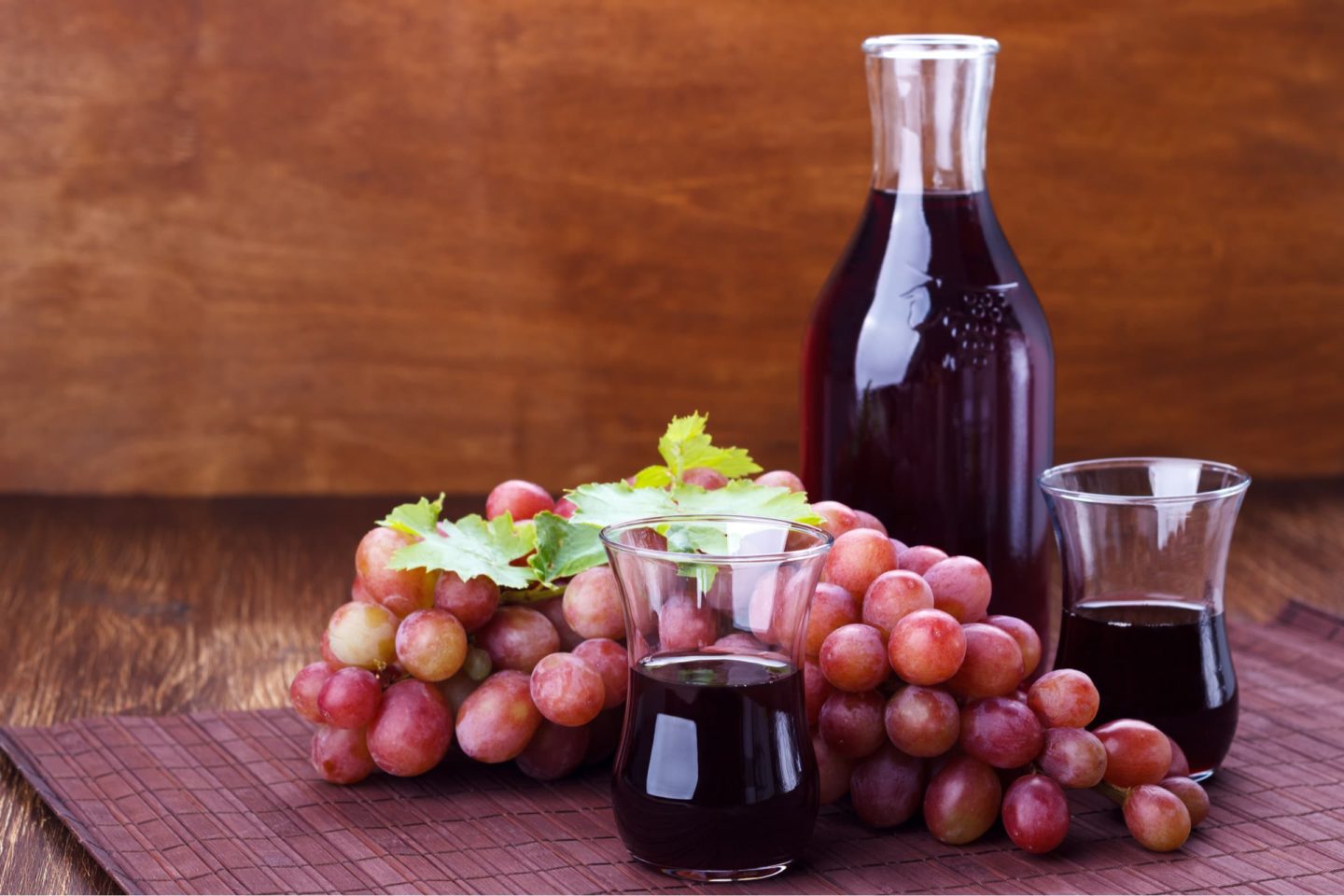 Homemade Grape Juice And Wine