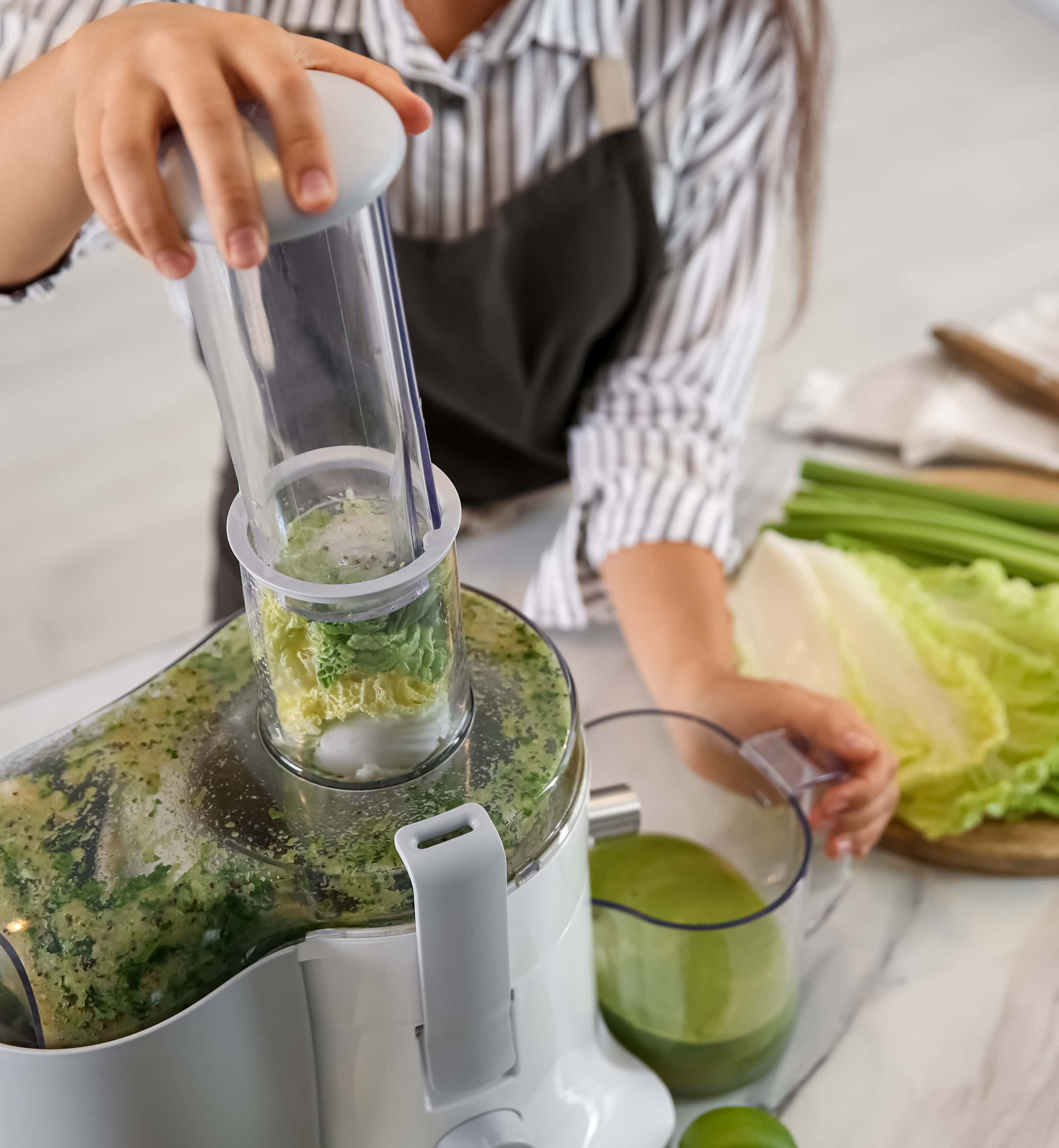 Juicing Cabbages At Home