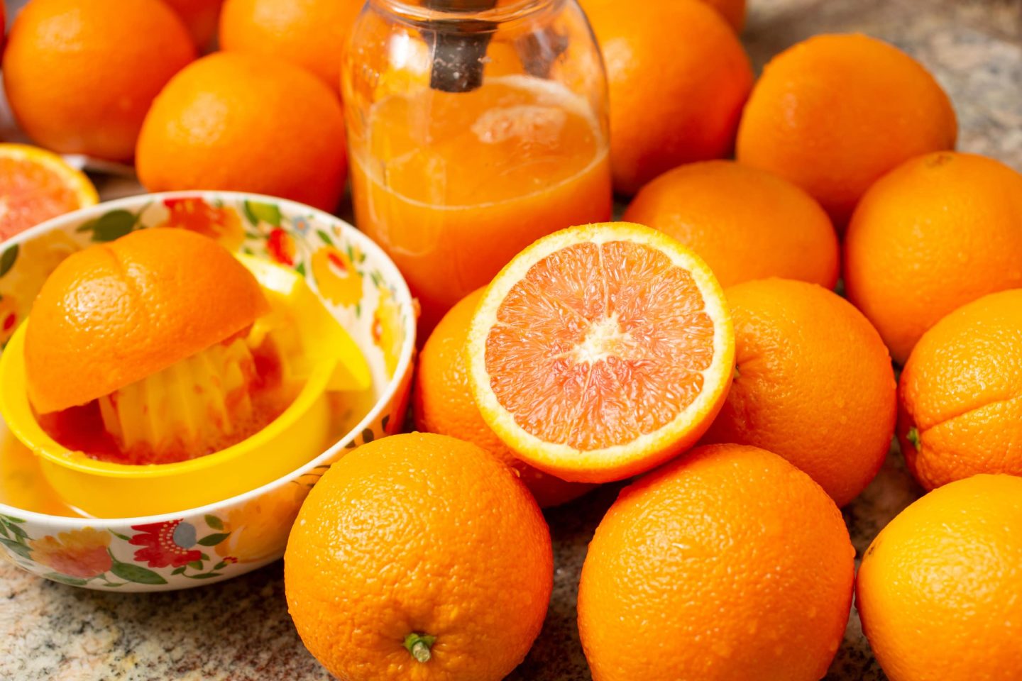 juicing cara cara oranges