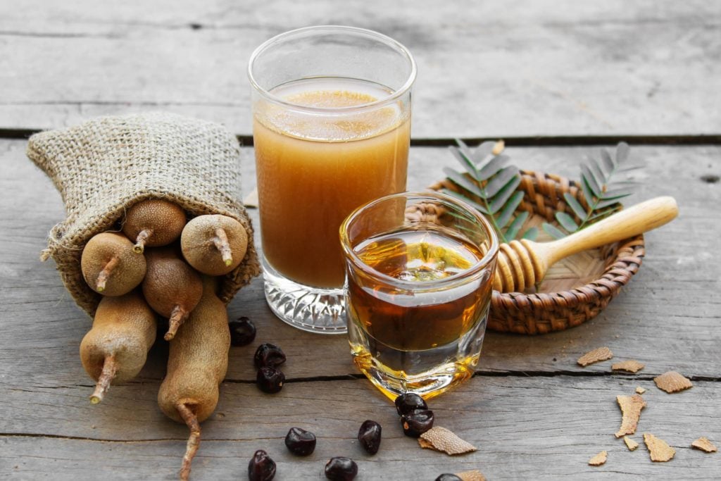 Tamarind Juice With Honey And Fruits 1024x683