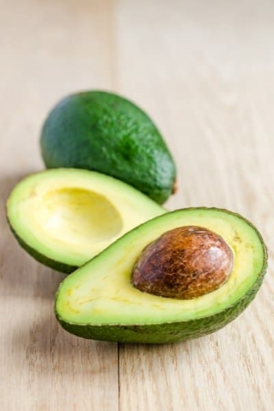 Avocado contains 975 mg of potassium