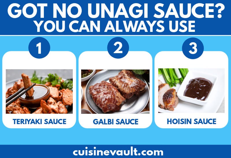 Unagi Sauce Substitute Infographic