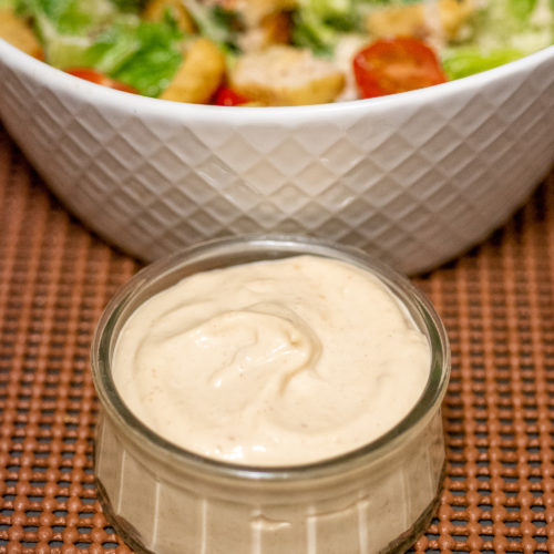 Keto Caesar Dressing Tastylicious