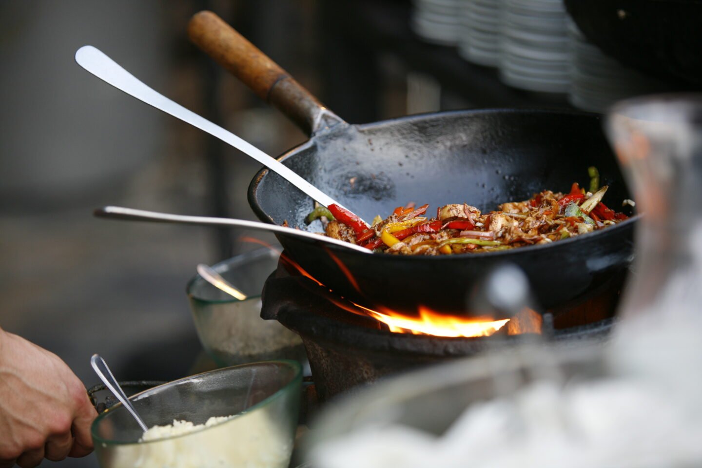 Stir,Fry,In,Wok,Vegetables